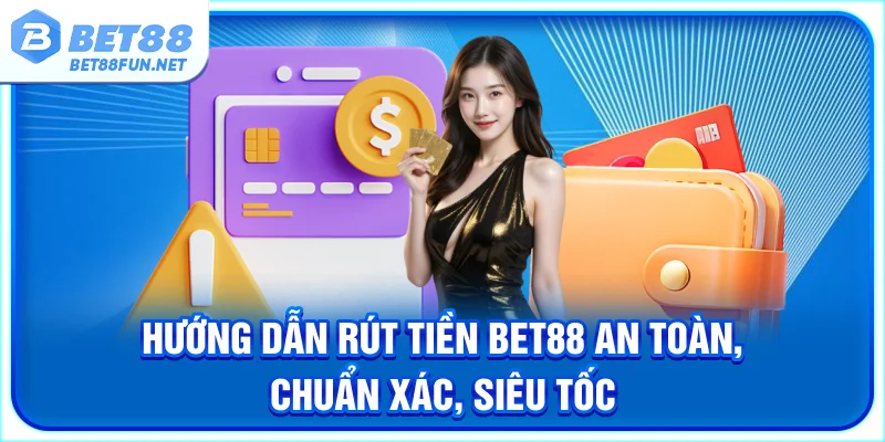 Hướng Dẫn Rút Tiền BET88 - An Toàn, Chuẩn Xác, Siêu Tốc